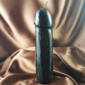 black penis hoodoo candle